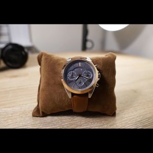 Women’s Fossil Modern Courier Leather Watch